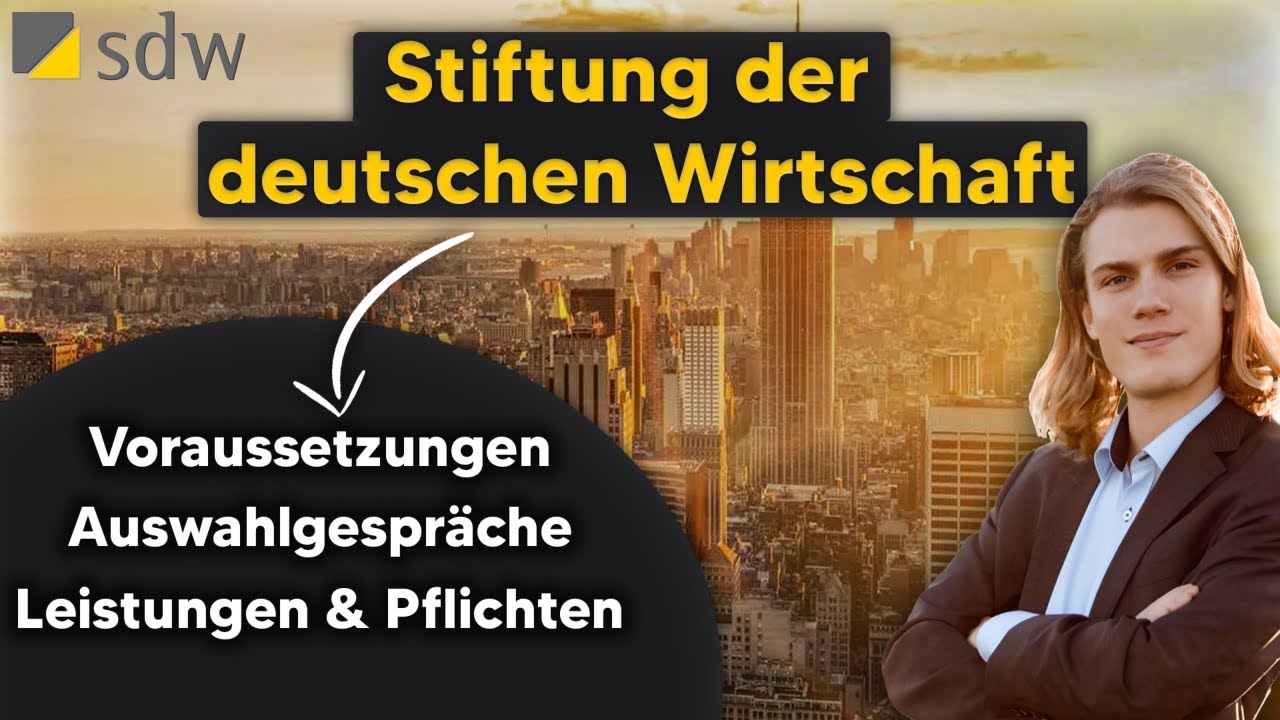 SDW Stipendium | Das musst Du vorher wissen | Kompletter Guide