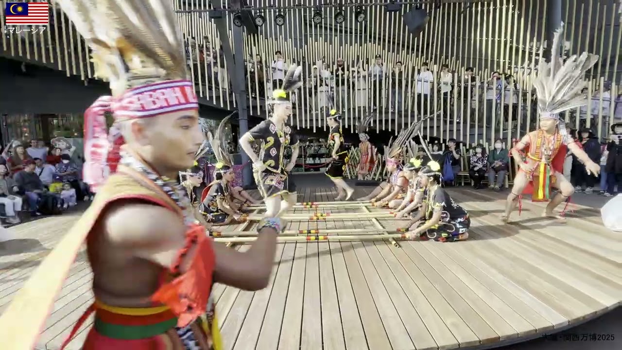 【大阪・関西万博】（マレーシアパビリオン・ダンスパフォーマンス）Osaka Kansai Expo 2025 (Malaysia Pavilion Dance Performance)