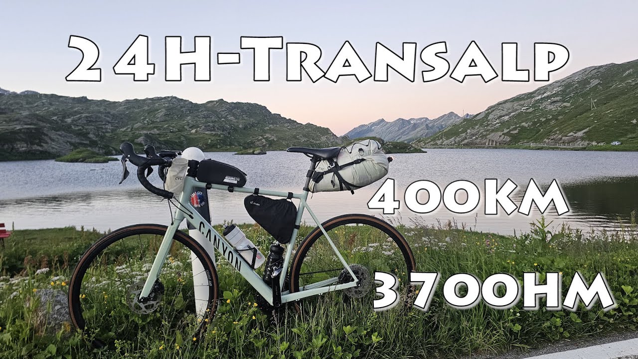 24h-Transalp Tübingen - Lago Maggiore, 400km 3700hm
