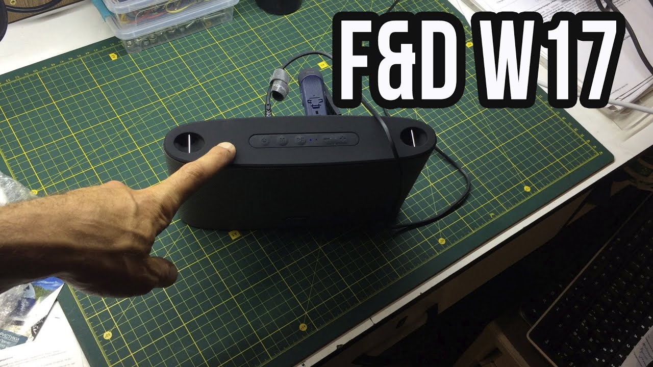 Колхозный обзор портативная колонка F&D Fenda W17