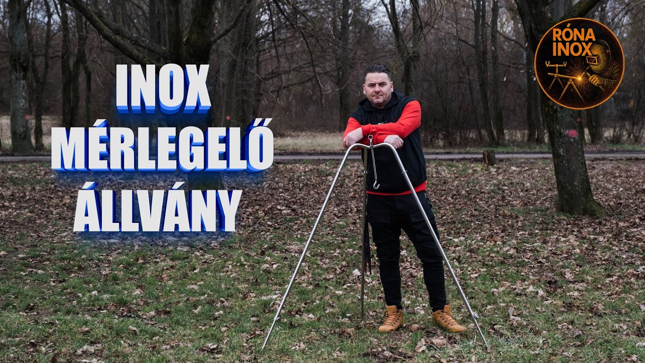 INOX Mérlegelő állvány