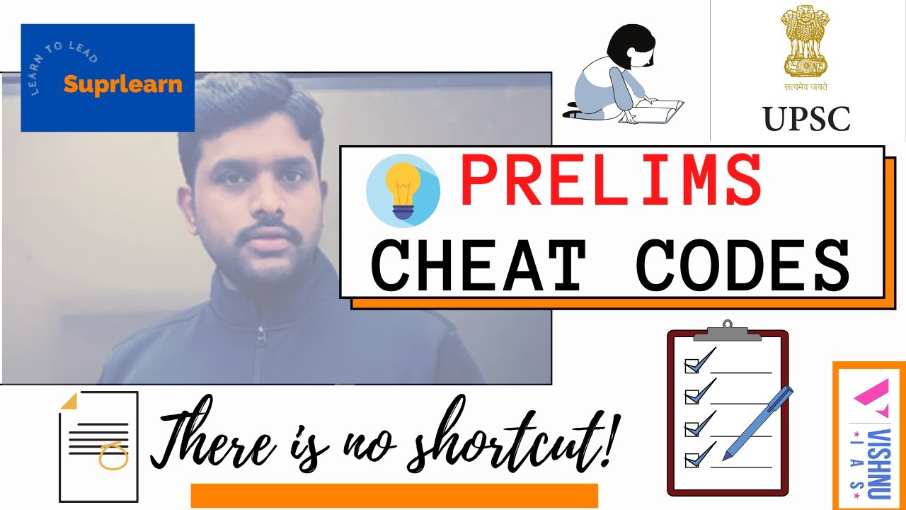 Crack prelims with Cheat codes* How to guess intelligently?