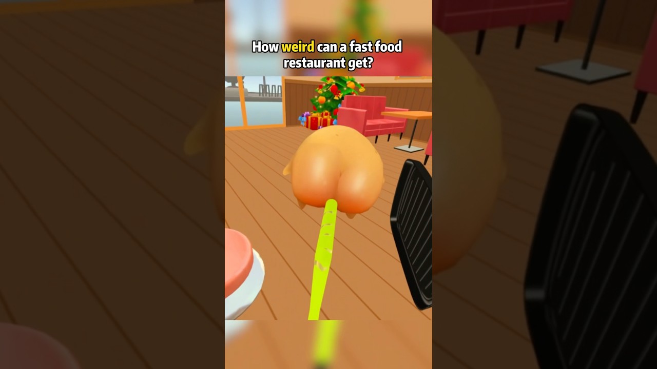CookingClash:How weird can a fast food restaurant get#vr #cookingclash #vrgames #fyp #funny #gaming