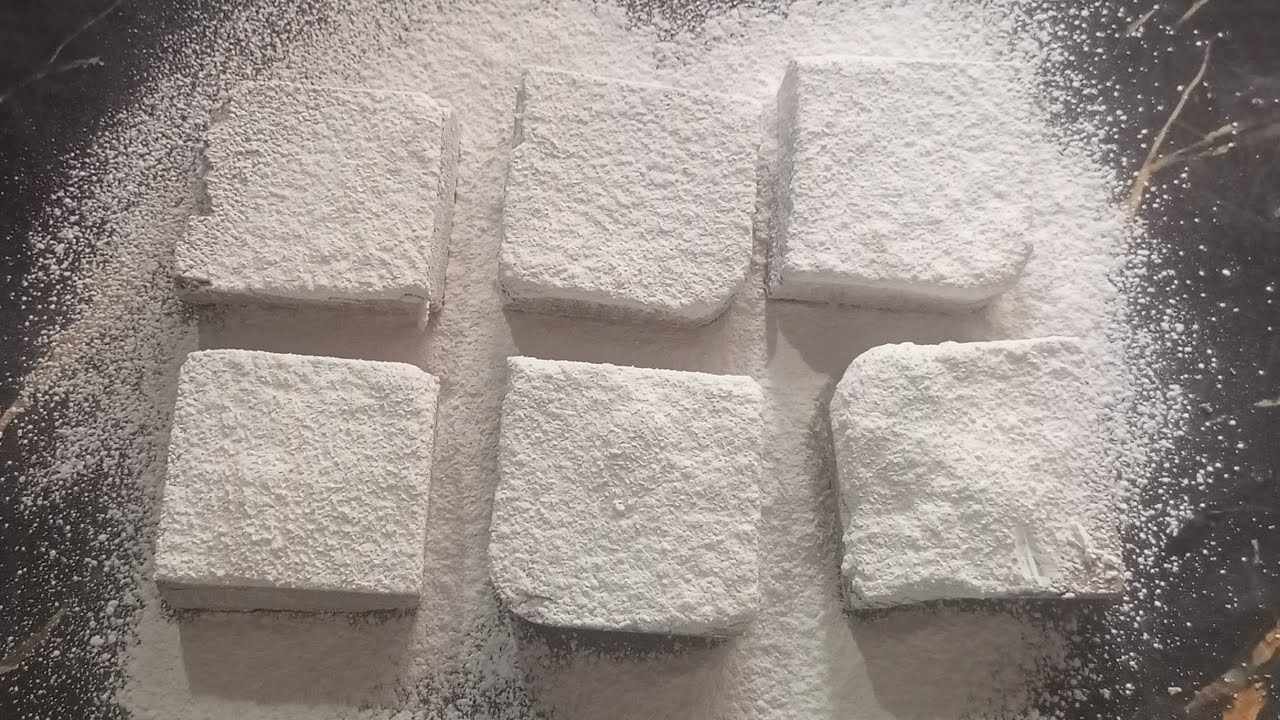 Squeaky Corn Starch Covered Earthy Brown Crispy Blocks Crush ft FBC & a Handful Glittery Corn Starch