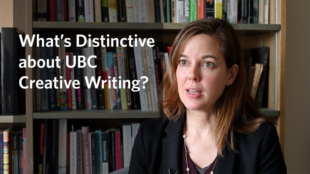 What's distinctive about UBC Creative Writing?