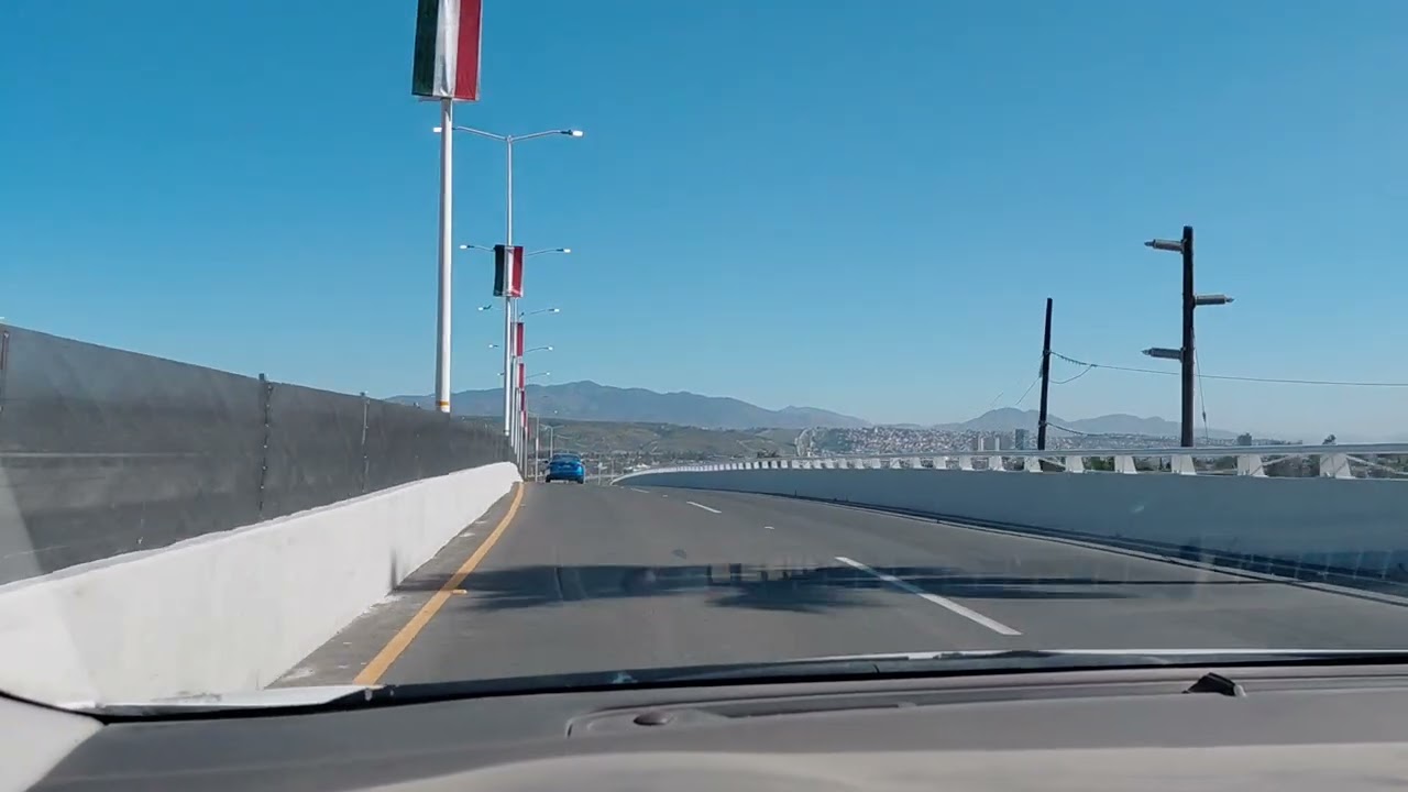Tijuana Super Highway partly in Operation from playas to downtown 