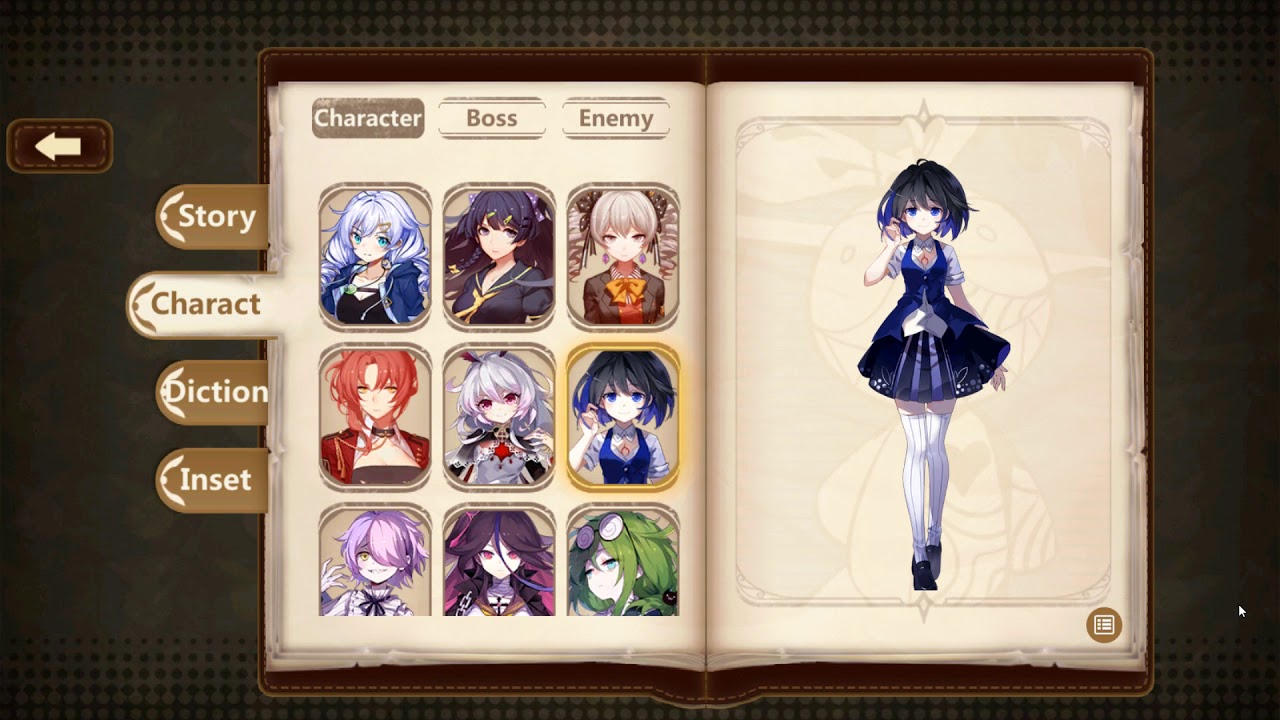 Guns Girl Z Library Characters And Inset Review Ver 5.6