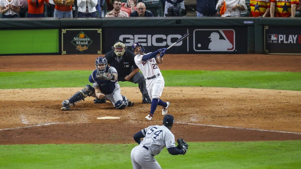 José Altuve Career Postseason Home runs (Through 2021)