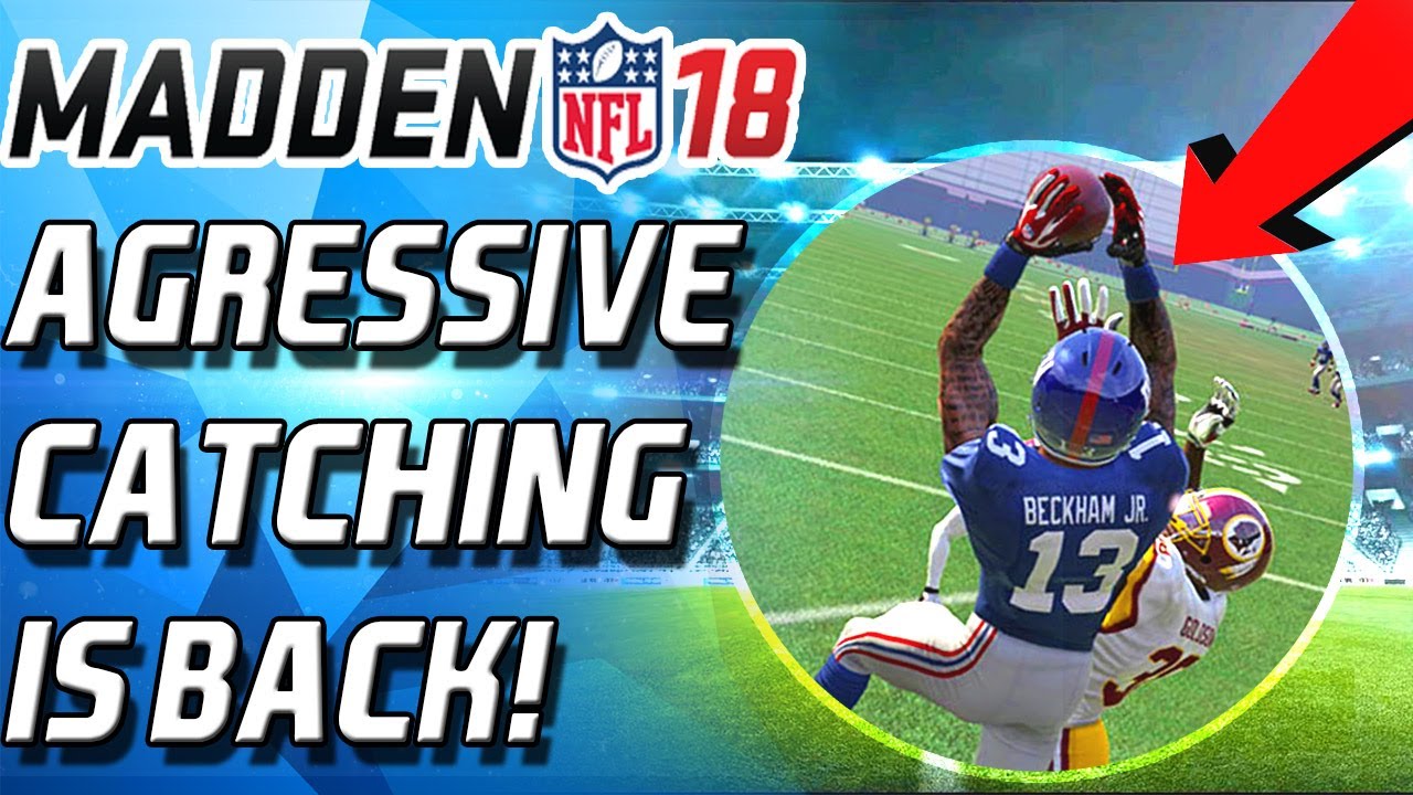 FULL Madden 18 Gameplay! AGGRESSIVE CATCHES ARE BACK! Breakdown E3 EA Play  mut 18