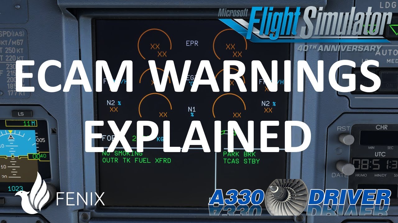 AIRBUS ECAM Warnings/Cautions and RESET Procedures explained | Real Airbus Pilot