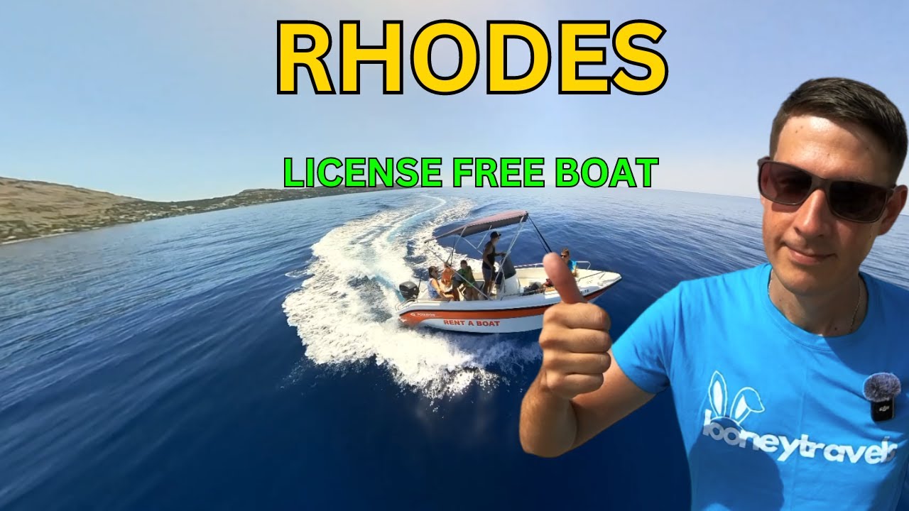 Renting a License Free Boat in Rhodes | Rhodos | Rodos | Greece