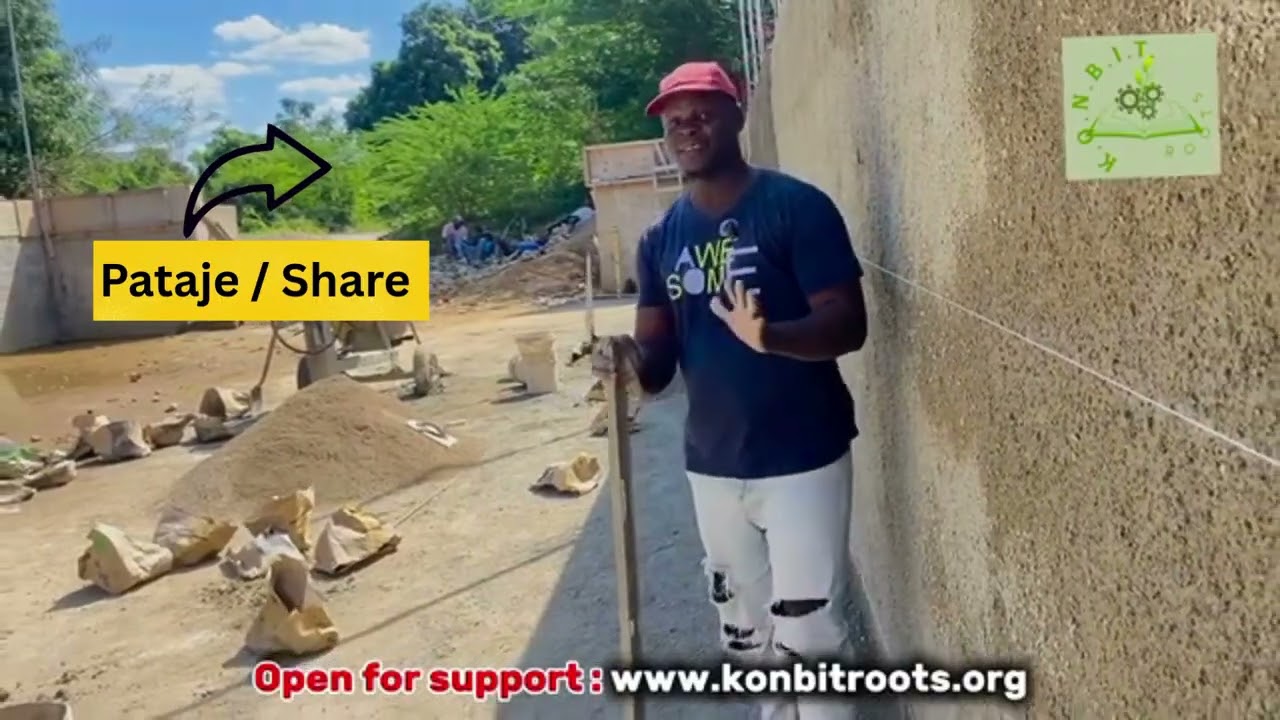 Kaptaj Irigasyon Kanal Malfety a ap krepi! #haiti #construction #farming #agriculture
