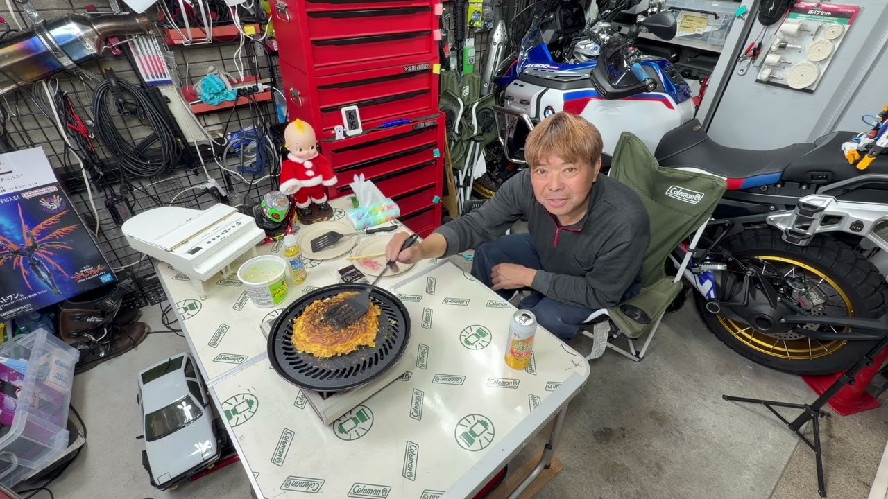 🍻関西風お好み焼きおはなはん😋作ります⁉️遊んでるでしょー楽しいんでるでしょー食べるでしょー‼️