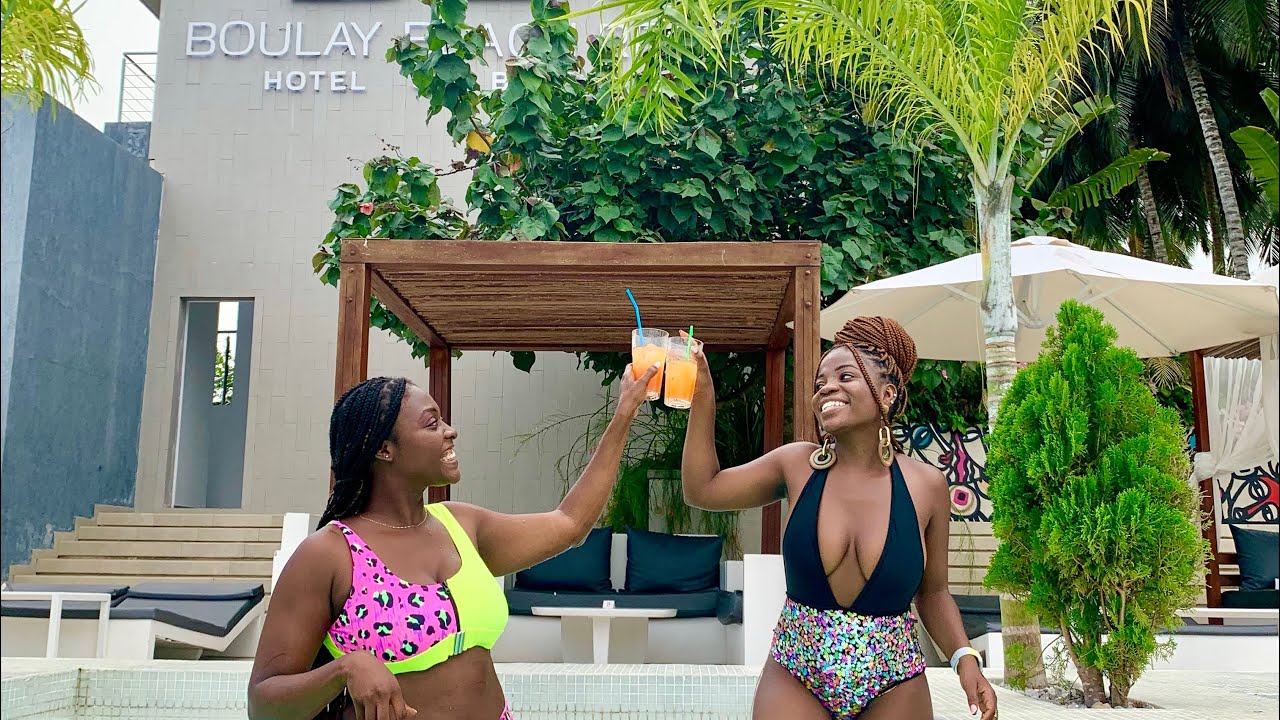 A DAY AT THE MOST BEAUTIFUL RESORT IN ABIDJAN ||BOULAY BEACH RESORT BBR || COTE D'IVOIRE