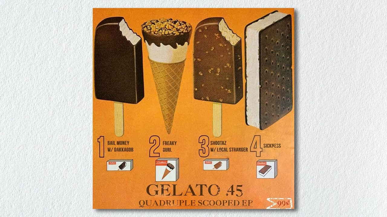gelato .45 - QUADRUPLE SCOOPED EP