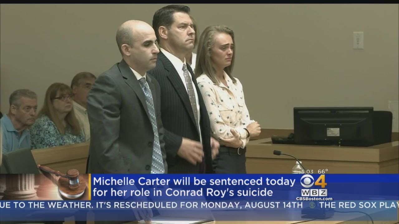 Michelle Carter To Be Sentenced In Texting Suicide Case