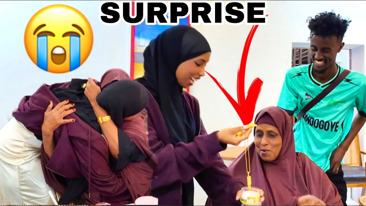 HOYO AYAAN DAHAB QAALI AH SURPRISE OGA DHIGAY WAY AMINI WAYSAY FARXAD😢❤️