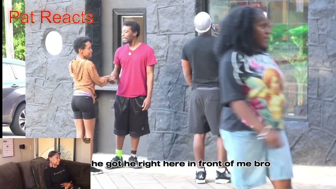 Pat reacts to blind man prank