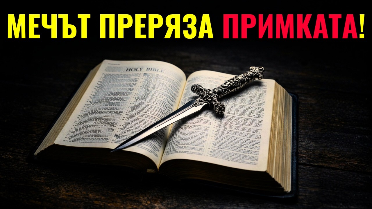 МЕЧЪТ НА ДУХА Бог прерязва всяка връзка, която те задържаше!
