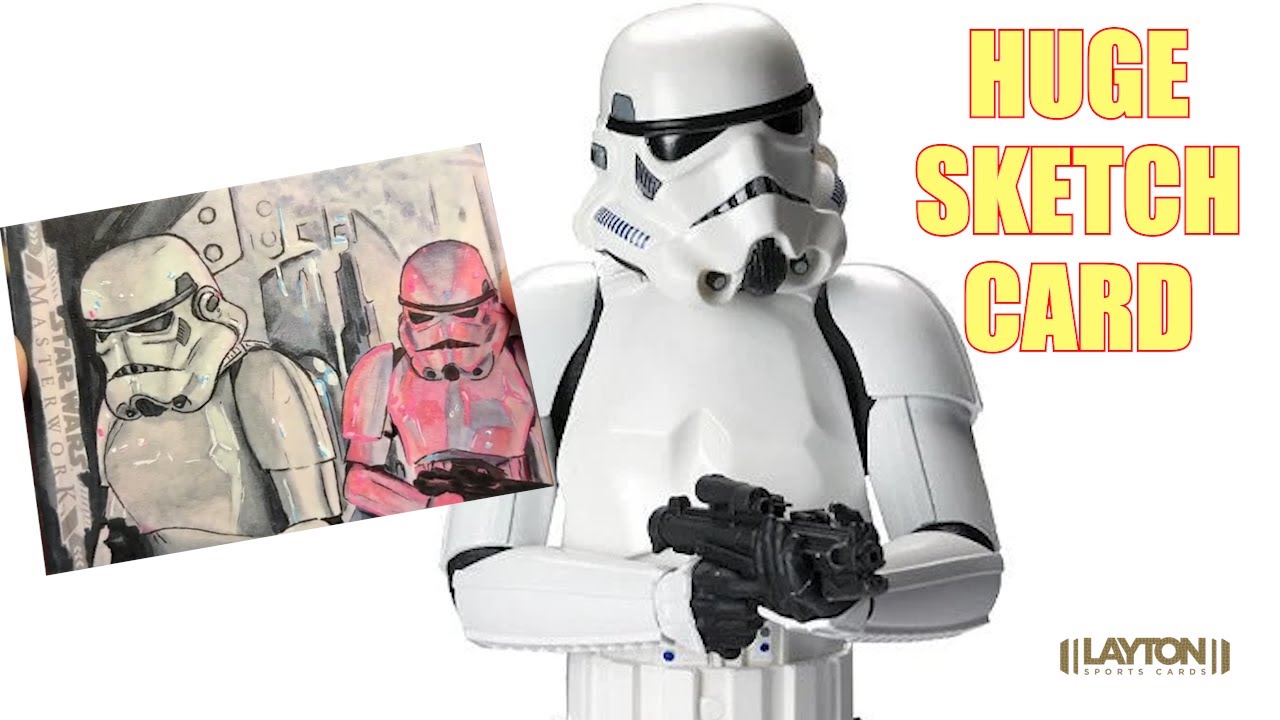 2022 Topps Star Wars Masterwork Hobby 8 Box Case Break #22