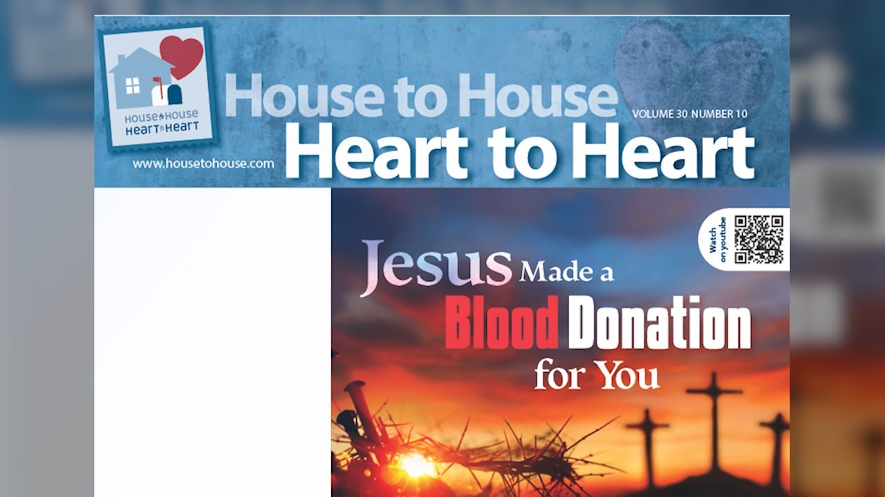 Иисус пожертвовал кровь за тебя.