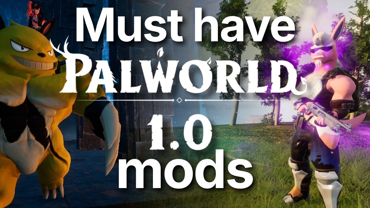 Версия 1.0 уже здесь! 7 модов для улучшения вашего опыта в Palworld