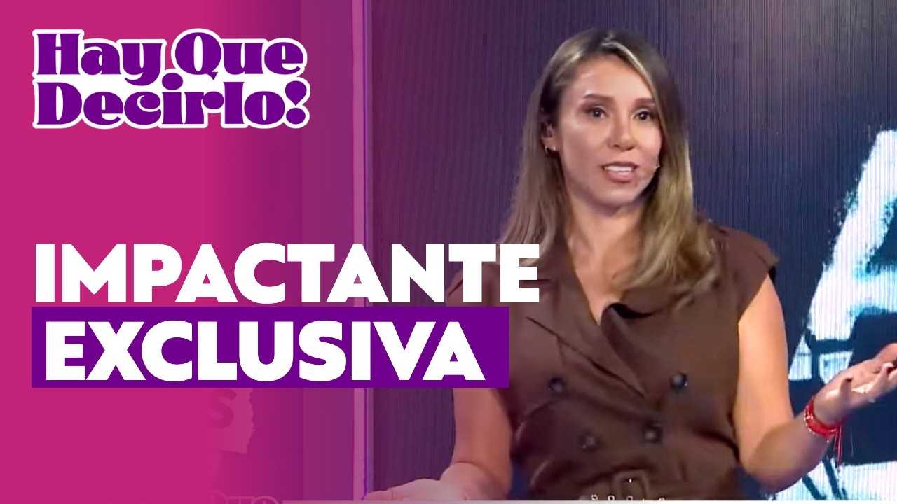 As&iacute; fue el regreso de Cecilia Guti&eacute;rrez a &iexcl;Hay que decirlo! lleg&oacute; con una gran exclusiva
