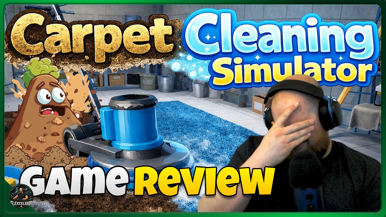 КТО ЗАПАЧКАЛ КОВРЫ!? | Обзор игры | Демоверсия Carpet Cleaning Simulator