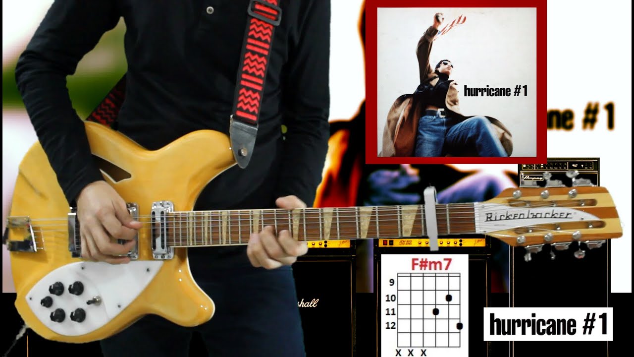 Hurricane #1 - Step Into My World - TABS Guitar COVER (Andy Bell part)