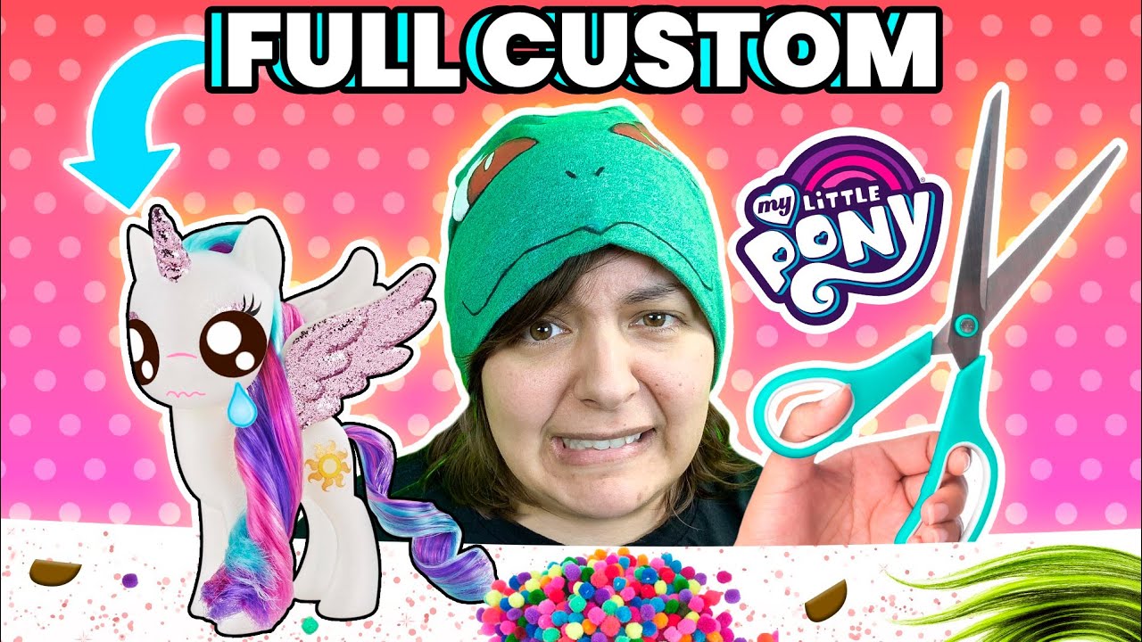 I Try Custom Doll My Little Pony Dragon OOAK MLP Dollightful Tips