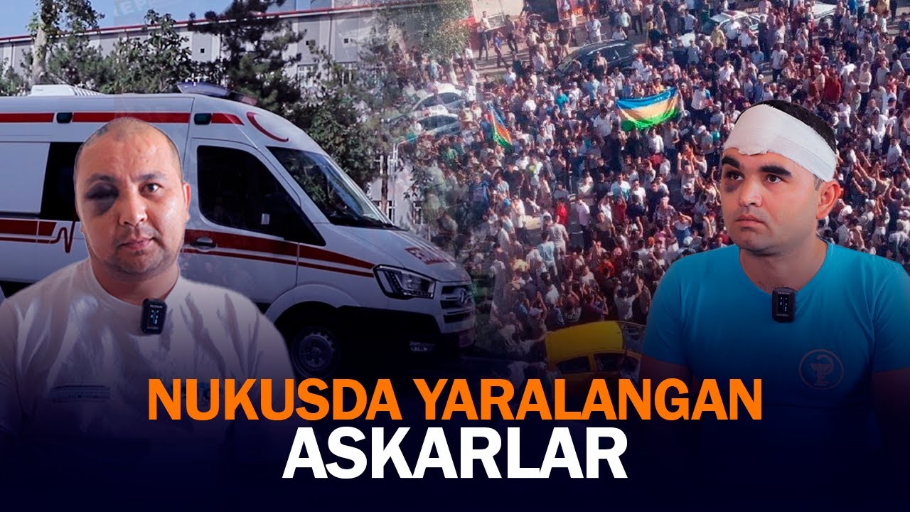 “Biz qurol ishlatmagandik, lekin...” — Nukusda yaralangan harbiylar