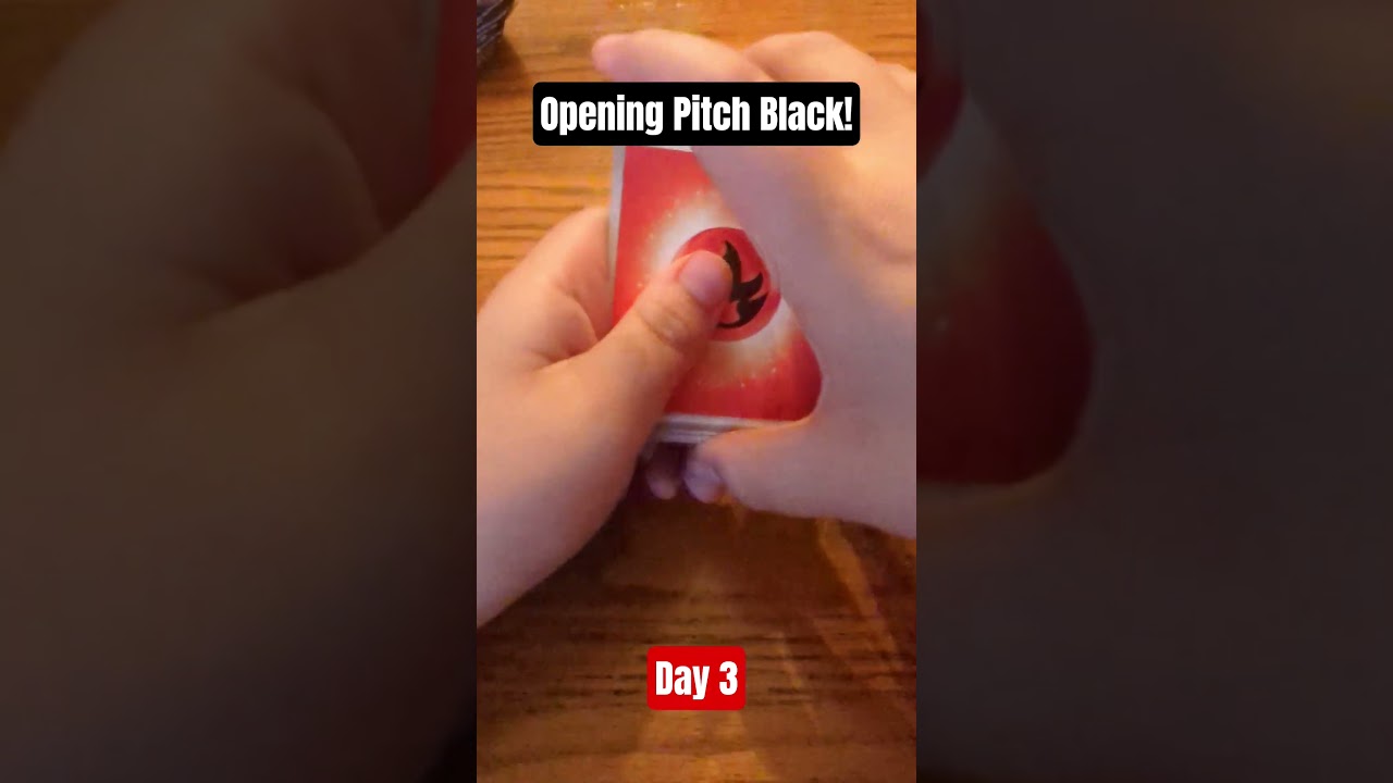 [ERROR] Opening Pitch Black: Day 4! #pokemon #pokemontcg #pokemontradingcardgame #pitchblack #cards