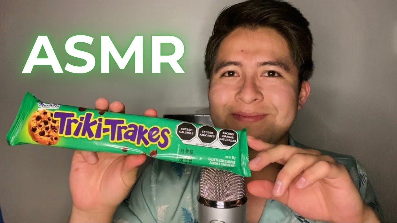 ASMR comiendo galletas Triki Trakes🍪