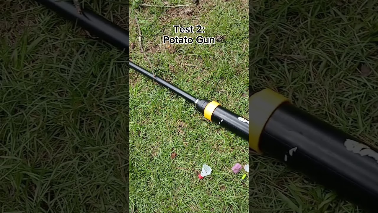 Testing Nitro Short Darts #nerf #potatocannon