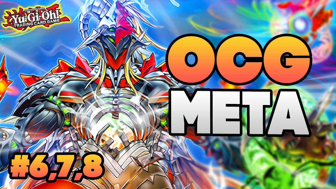 Синхро-колоды сейчас на пике популярности в Yu-Gi-Oh! Разбор метагейма OCG #6,7,8!
