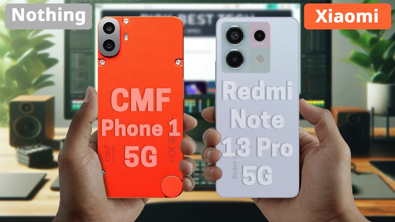 Nothing CMF Phone 1 Vs Xiaomi Redmi Note 13 Pro | Specs Comparison ✨ Which One's Better?