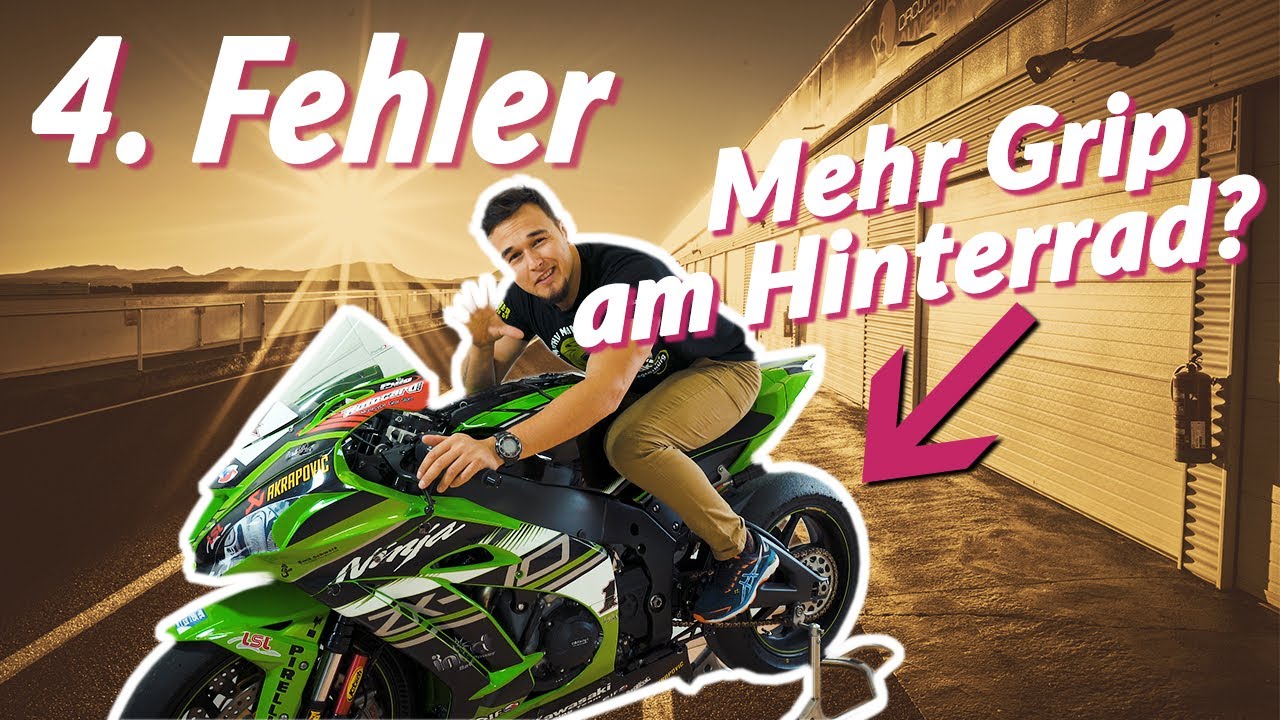 4. Fehler den die meisten Hobbyfahrer machen | Grip erhöhen | Motorrad | Matthias Meindl