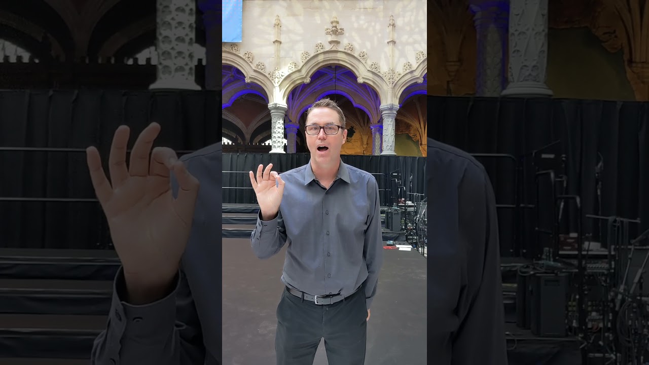 Father of a cappella Deke Sharon presents vocal percussion #shorts