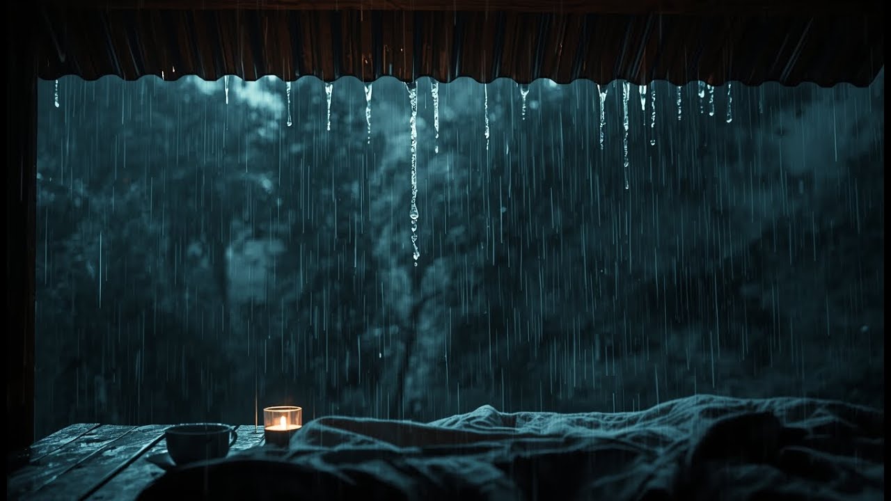 This Dark Night Rain Helps Relieve Stress