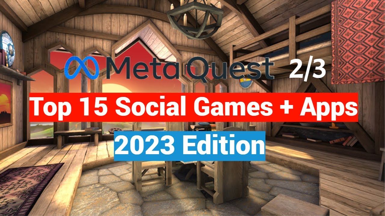 Oculus Meta Quest 2/3: 15 лучших социальных игр и приложений для новых пользователей — издание 20...