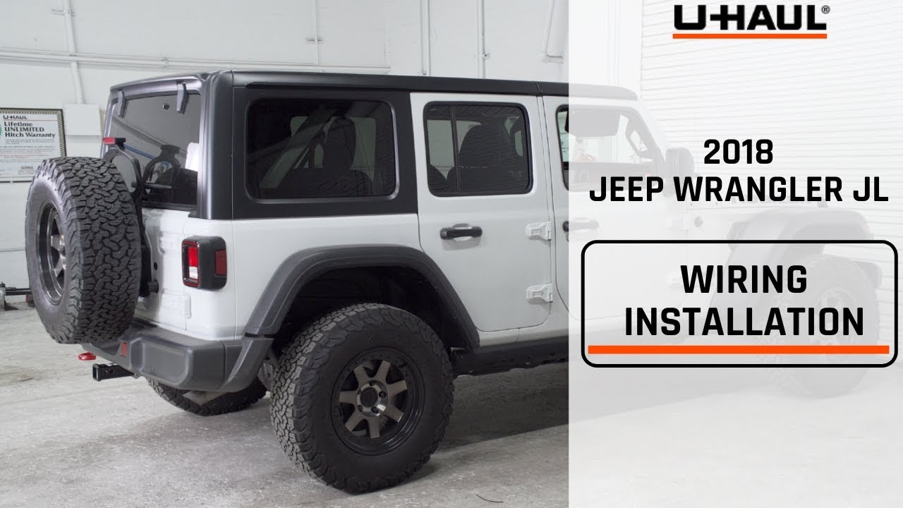 2018 Jeep Wrangler JL Trailer Wiring Harness Installation