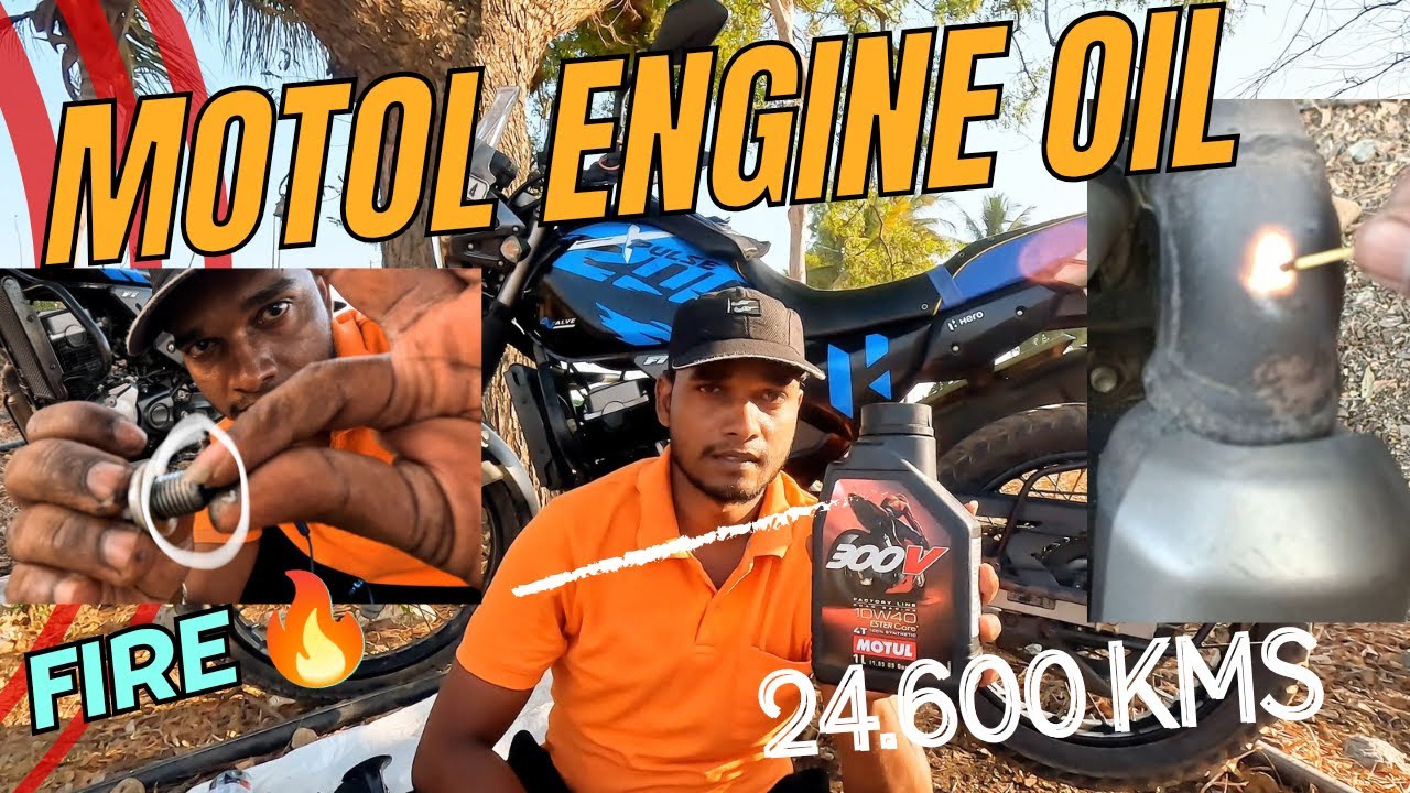 Xpulse 200 4V oil change tamil || என்னது fire 🔥 ha #motul engine oil #engineoil #heating #fire #own