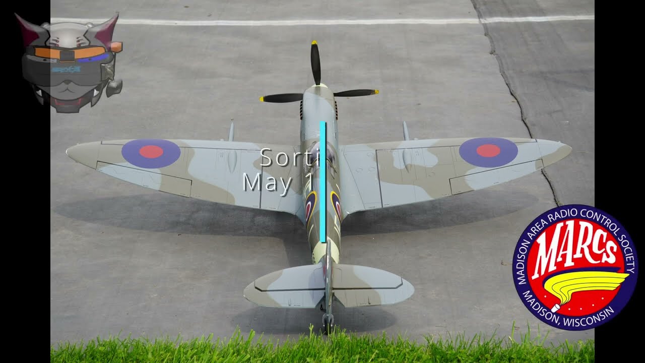 Spitfire Mk IX  Sorties 6 & 7  -  Flightline RC