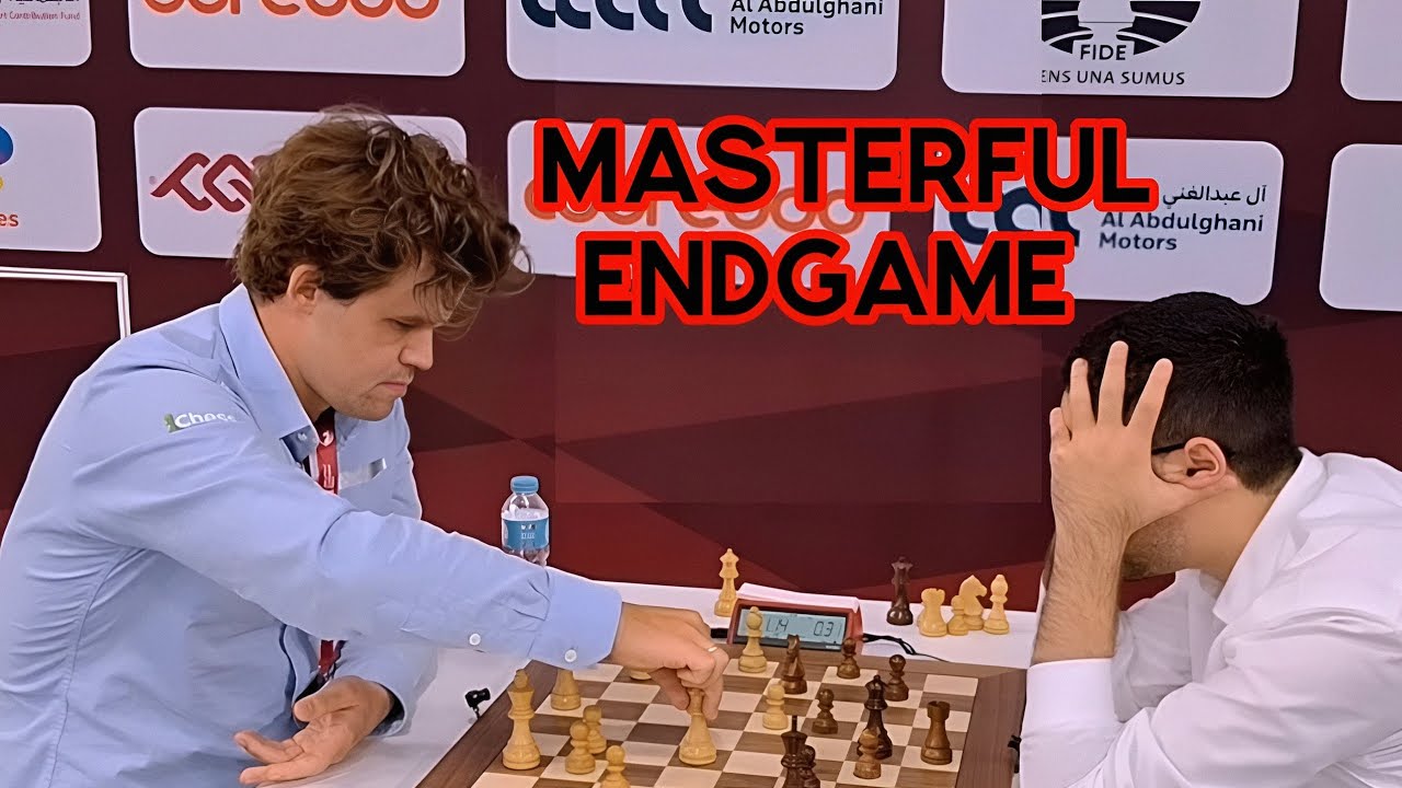 Awesome Rook Endgame by Magnus Carlsen.. 