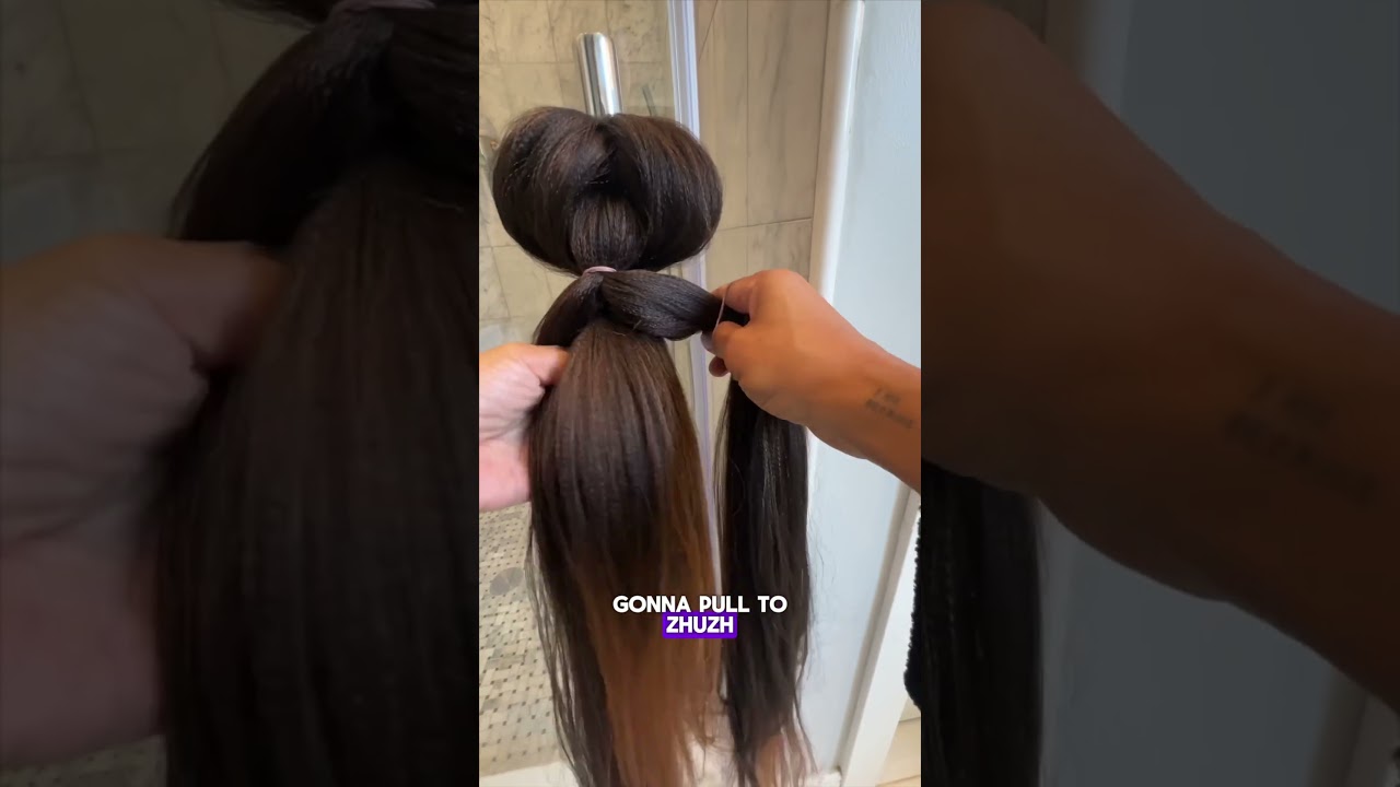 Rumi Braid Tutorial ✨ Shopping link on my channel page #kpopdemonhunters #rumi #hairstyle