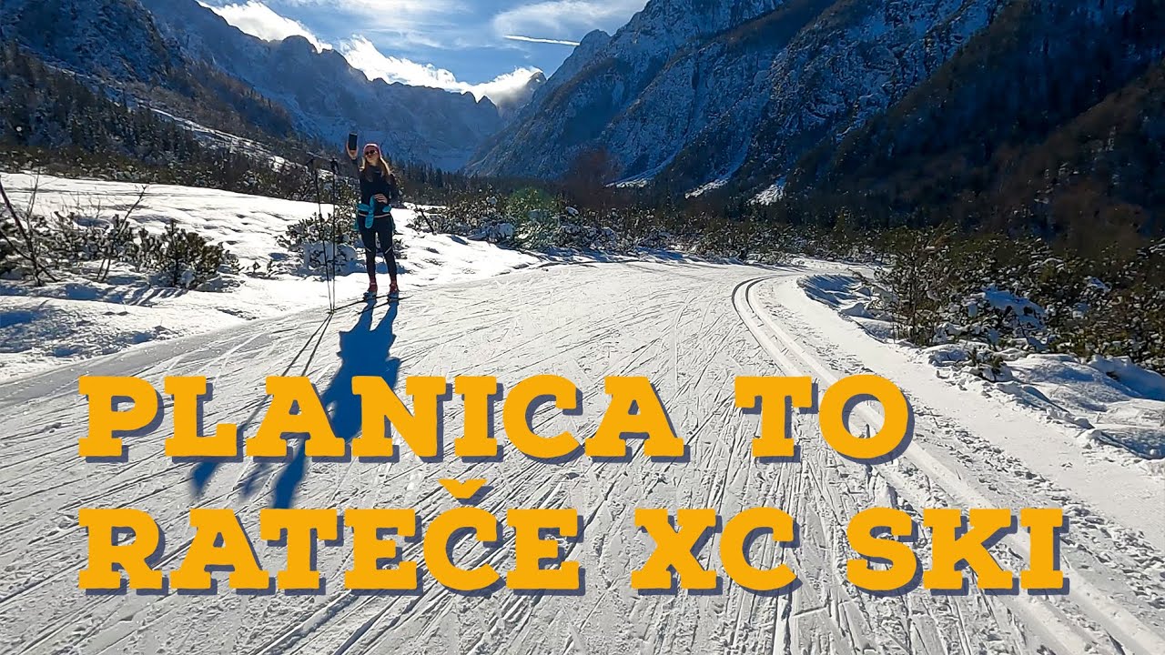 Planica to Rateče cross country ski descent | Slovenia | POV virtual XC ski session | 31 min