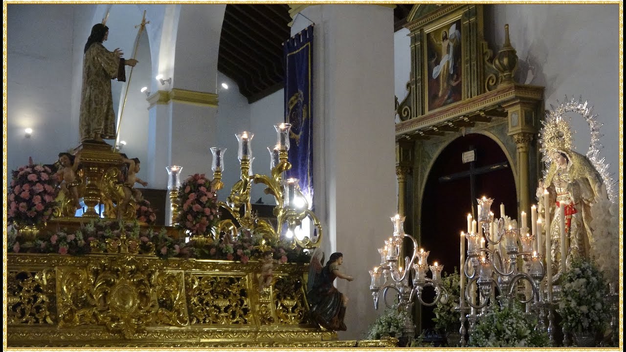 4K -VIRGEN DE LA CANDELARIA Y NIÑO JESÚS PERDIDO DE GUILLENA 2024 SEMANA SANTA SEVILLA