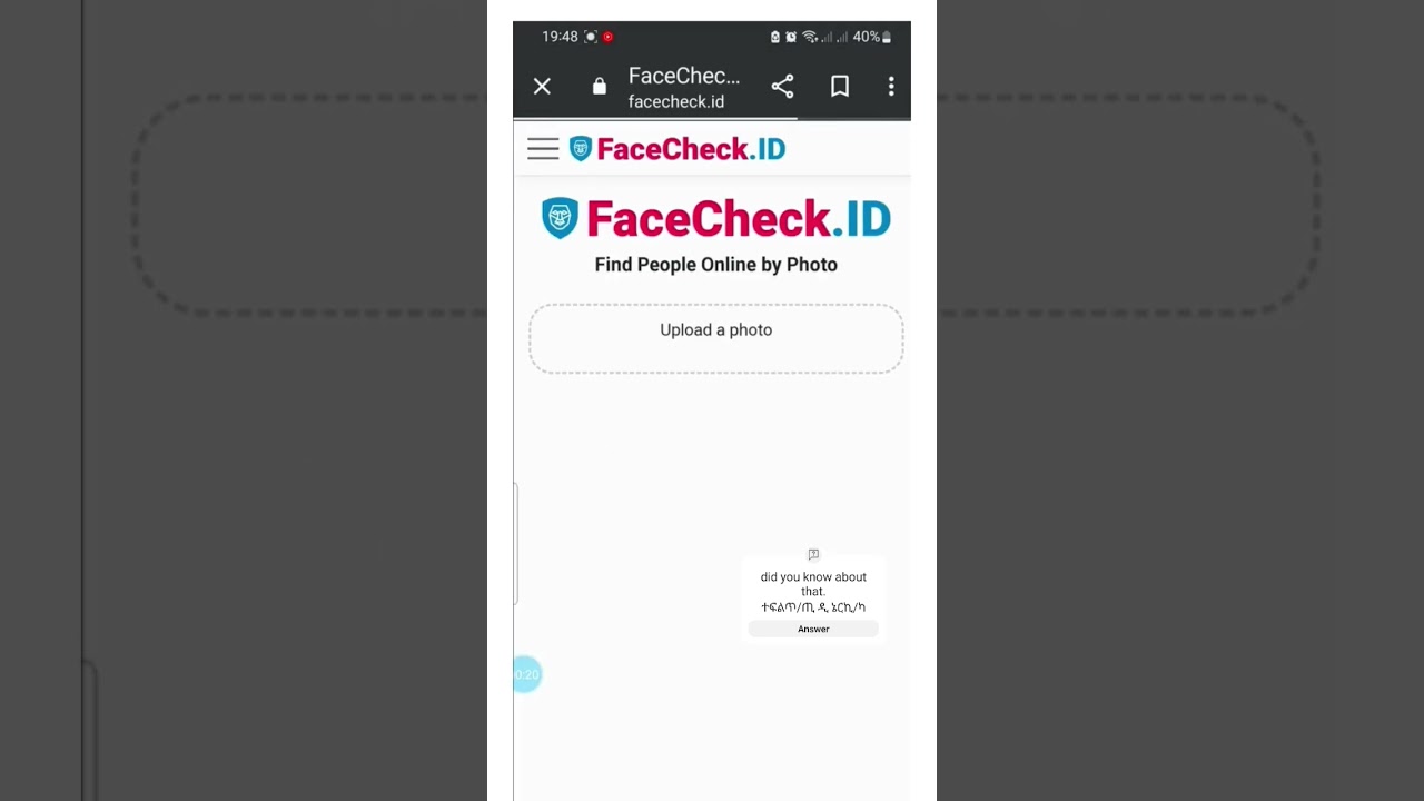 FaceCheck.ID | How to find social media accounts by photo #facecheck #socialmedia #photos