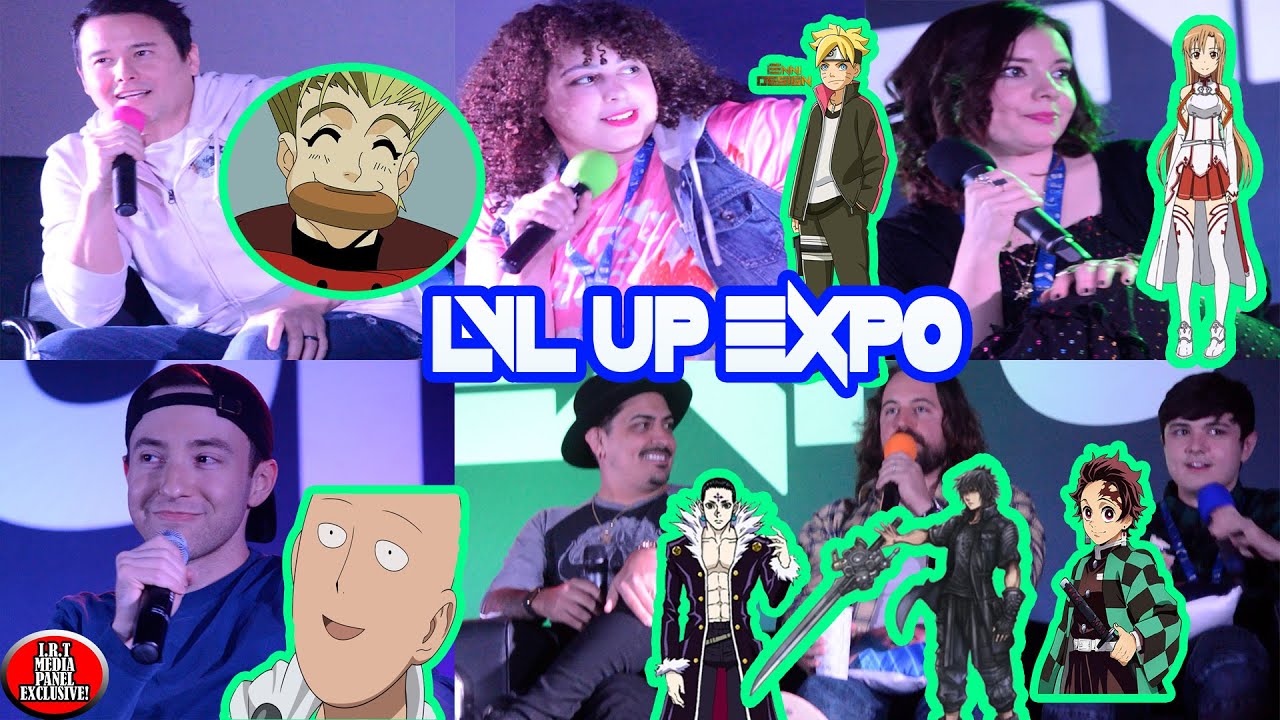 LVL Up Expo 2022: Anime Voice Actors Saturday Panel
