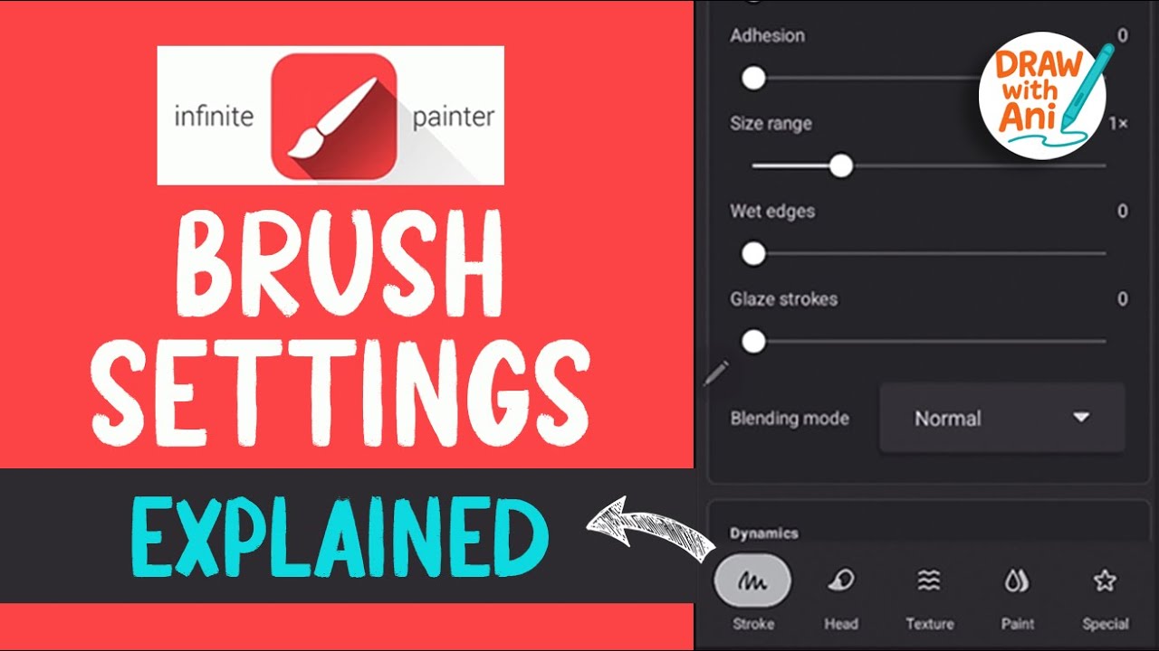 MASTER Infinite Painter Brush Settings